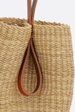Women INES BRESSAND Drop shoulder bag in straw