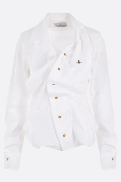Women VIVIENNE WESTWOOD Drunken cotton shirt