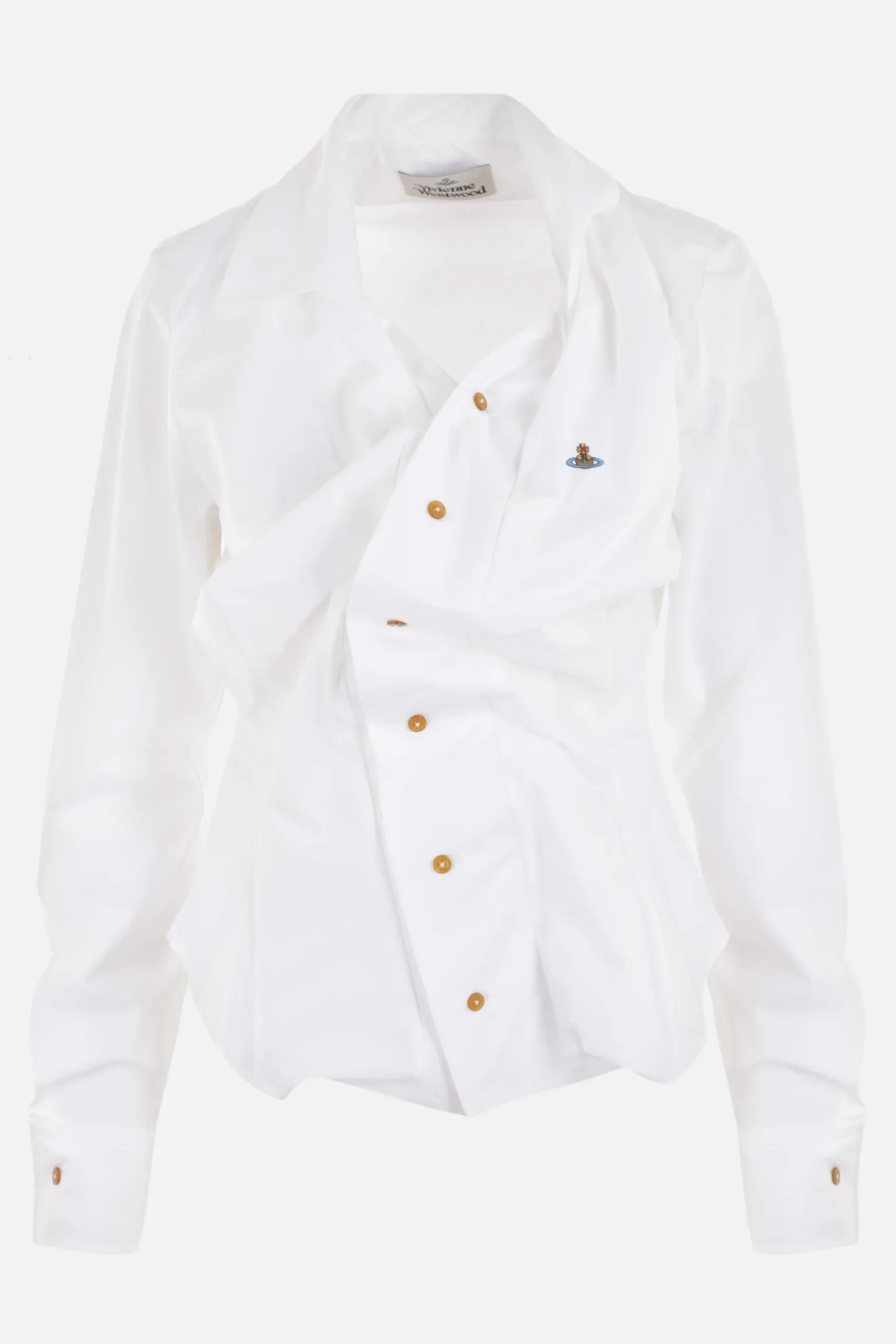 Women VIVIENNE WESTWOOD Drunken cotton shirt