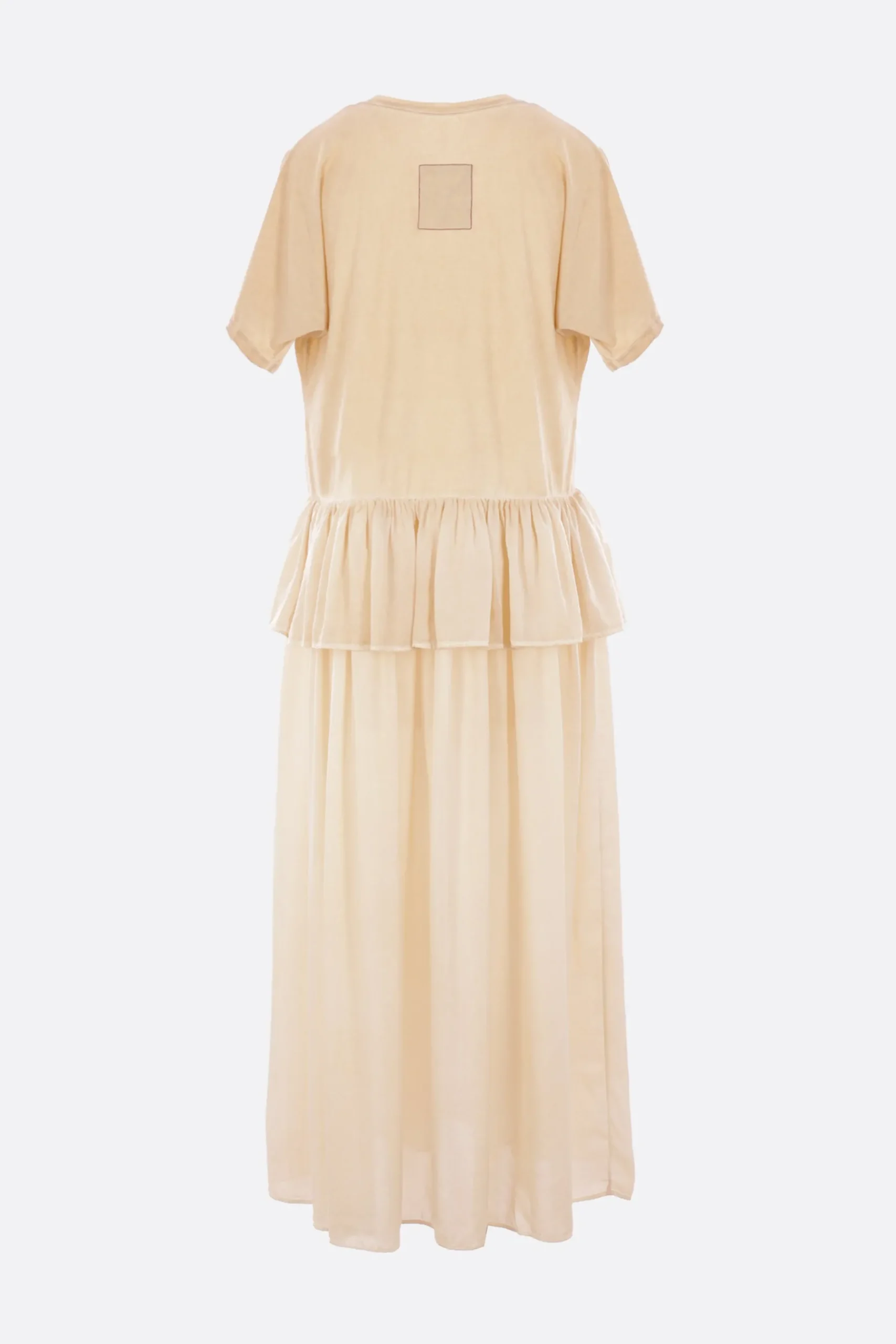 Women UMA WANG Dudi long dress in jersey and silk