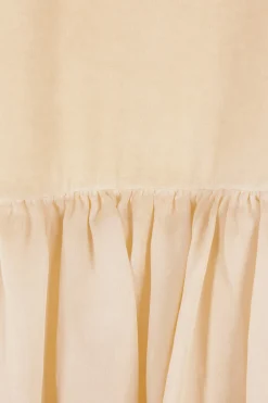 Women UMA WANG Dudi long dress in jersey and silk