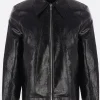 SÉFR Duke full-zip jacket in faux leather