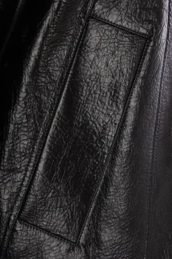 SÉFR Duke full-zip jacket in faux leather