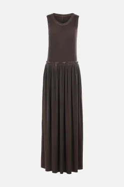 Women UMA WANG Duma sleeveless dress in rib jersey