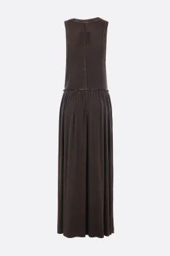 Women UMA WANG Duma sleeveless dress in rib jersey