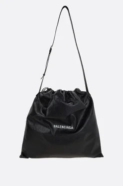 BALENCIAGA Dust large shopping bag in Arena leather