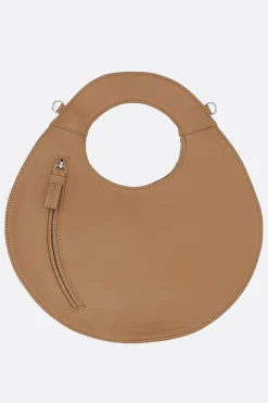 Women MARIANA MENDEZ Easy Bivalda handbag in nappa with elastic bands