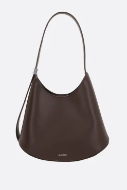 Women JIL SANDER Eldorado medium hobo bag in smooth leather