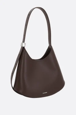 Women JIL SANDER Eldorado medium hobo bag in smooth leather