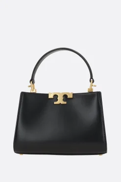 Women TORY BURCH Eleanor mini satchel in semi-gloss leather