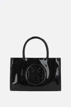 Women TORY BURCH Ella Bio Patent mini tote bag