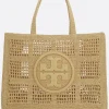 Women TORY BURCH Ella large tote bag in raffia