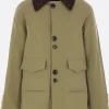 NAMACHEKO embroidered collar canvas jacket