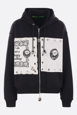 Women CHOPOVA LOWENA Emotional Napkin full-zip hoodie in jersey