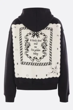 Women CHOPOVA LOWENA Emotional Napkin full-zip hoodie in jersey