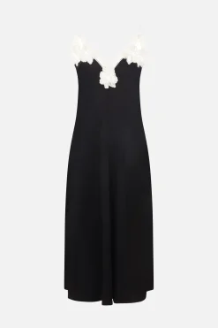 Women JIL SANDER envers satin slip dress