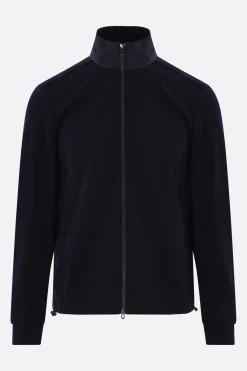 SEASE Explorer full-zip sweatshirt in technical wool