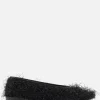 Women GIORGIO ARMANI - 10 CORSO COMO faux-fur fabric ballerinas