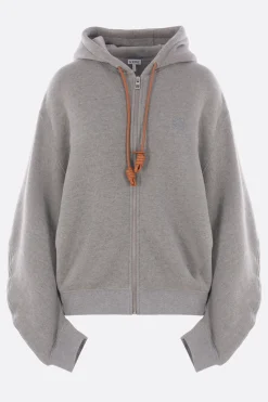 Women LOEWE Flamenco full-zip hoodie in jersey