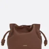 Women LOEWE Flamenco mini Hamster clutch in nappa