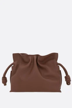 Women LOEWE Flamenco mini Hamster clutch in nappa