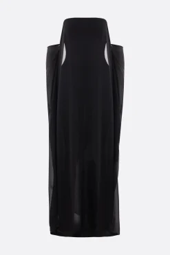 Women CHRISTOPHER ESBER floating silk strapless dress