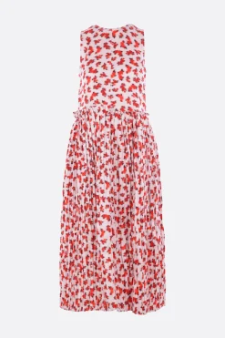 Women JIL SANDER fluid viscose sleeveless dress