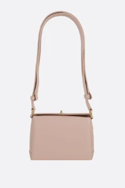 Women PLAN C Folded mini shoulder bag in smooth leather