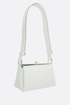 Women PLAN C Folded mini shoulder bag in smooth leather
