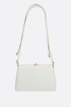 Women PLAN C Folded mini shoulder bag in smooth leather