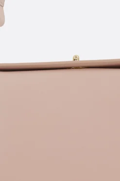 Women PLAN C Folded mini shoulder bag in smooth leather