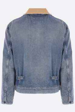 MAISON MARGIELA full-zip jacket in denim