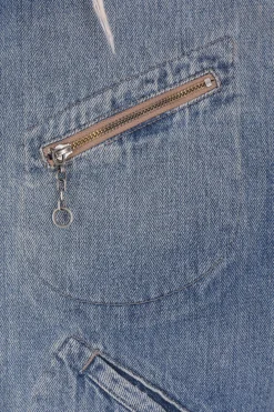 MAISON MARGIELA full-zip jacket in denim