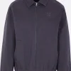 MAISON KITSUNÉ full-zip jacket in gabardine