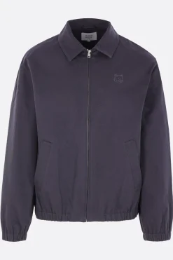 MAISON KITSUNÉ full-zip jacket in gabardine