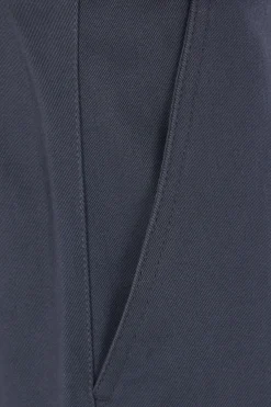MAISON KITSUNÉ gabardine belted trousers