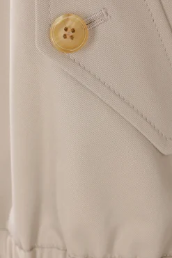 Women UNDERCOVER gabardine bomber jacket with bow