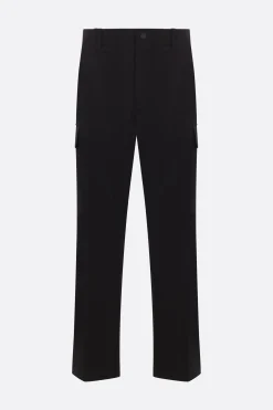 MONCLER gabardine cargo trousers