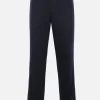 J.PRESS gabardine chino trousers with turn ups