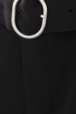 JIL SANDER gabardine trousers with belt