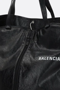 BALENCIAGA Garment Bag Tote in Arena leather
