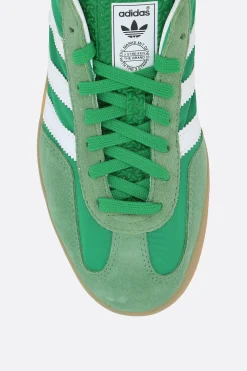 ADIDAS Gazelle Indoor nylon and suede sneakers