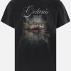 BALENCIAGA Getaria print cotton oversized t-shirt
