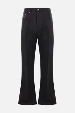 RICK OWENS Geth linen denim jeans