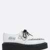 Women GEORGE COX X 10 CORSO COMO Gibson shiny leather creepers