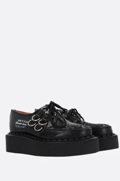 GEORGE COX X 10 CORSO COMO Gibson shiny leather creepers
