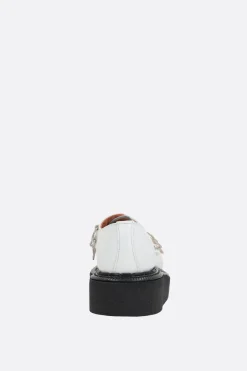 Women GEORGE COX X 10 CORSO COMO Gibson shiny leather creepers