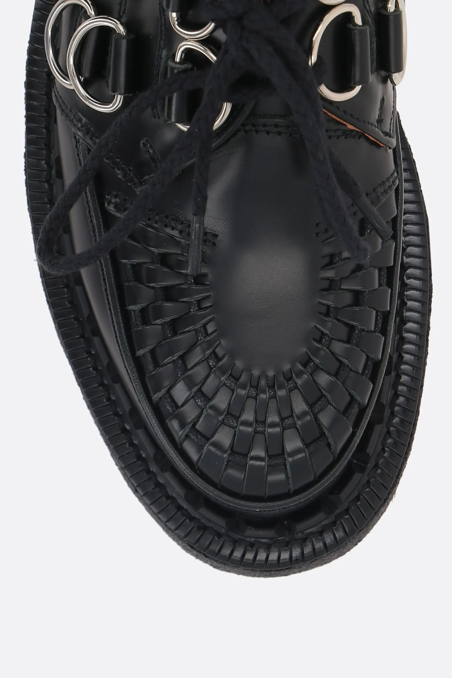 GEORGE COX X 10 CORSO COMO Gibson shiny leather creepers