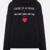 Women GIORGIO ARMANI - 10 CORSO COMO cotton hoodie
