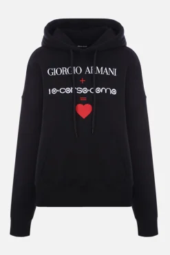 Women GIORGIO ARMANI - 10 CORSO COMO cotton hoodie